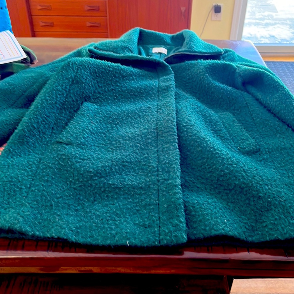 Loft green jacket worn only a few times